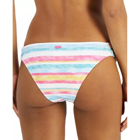 Roxy Juniors Island In The Sun Printed Strappy Bikini Bottoms Size XL NWT - Picture 2 of 5